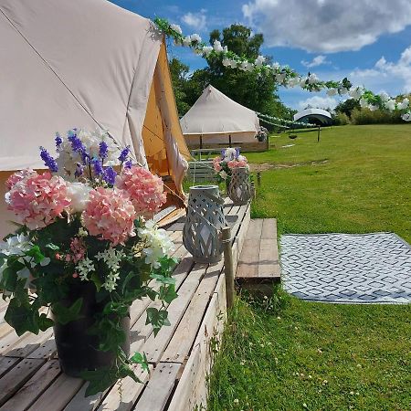 Hopgarden Glamping - Luxury 6M Bell Tent Wadhurst Exterior foto