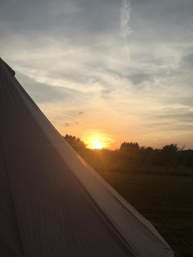Hopgarden Glamping - Luxury 6M Bell Tent Wadhurst Exterior foto