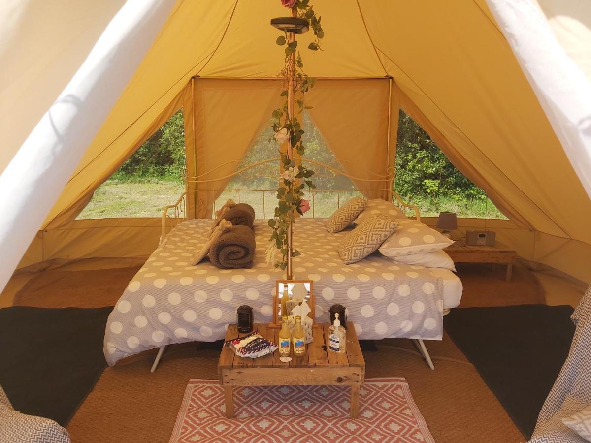 Hopgarden Glamping - Luxury 6M Bell Tent Wadhurst Exterior foto