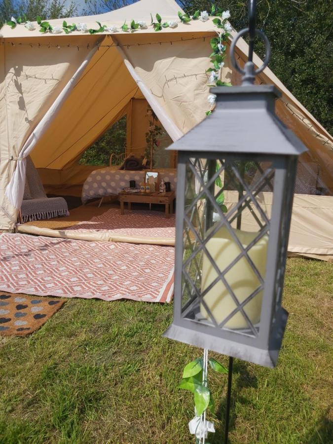 Hopgarden Glamping - Luxury 6M Bell Tent Wadhurst Exterior foto