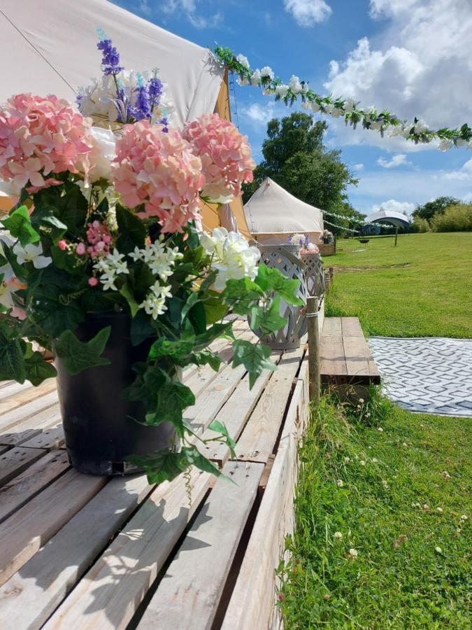 Hopgarden Glamping - Luxury 6M Bell Tent Wadhurst Exterior foto