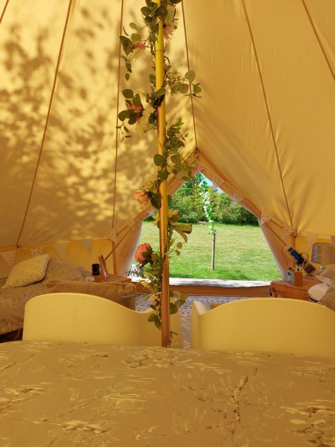 Hopgarden Glamping - Luxury 6M Bell Tent Wadhurst Exterior foto