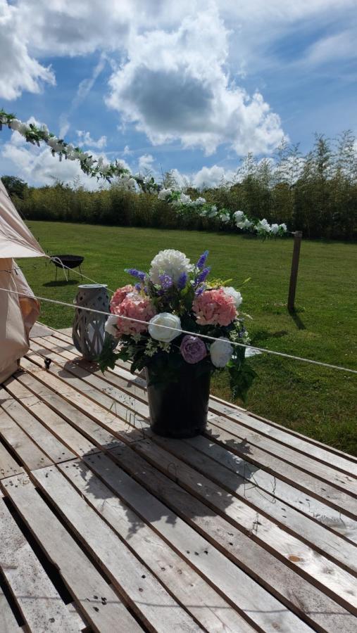 Hopgarden Glamping - Luxury 6M Bell Tent Wadhurst Exterior foto